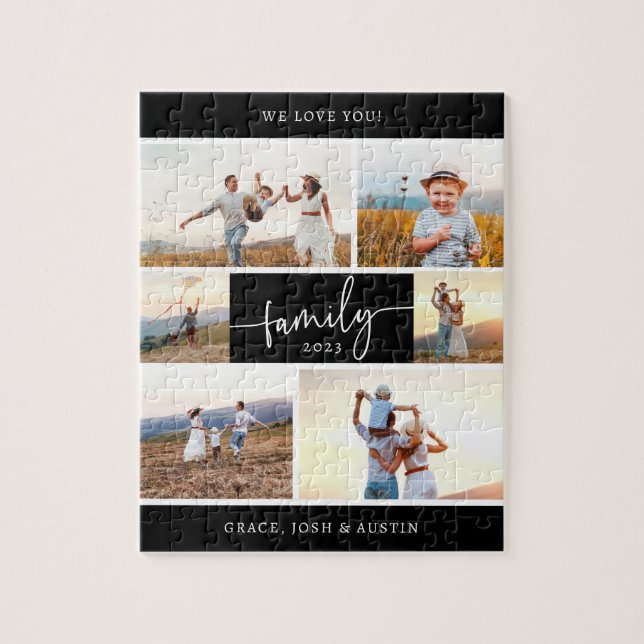 Familjefoto Pussel (Vertikal)