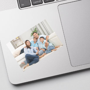 Familjefoto Rektangulärt Klistermärke