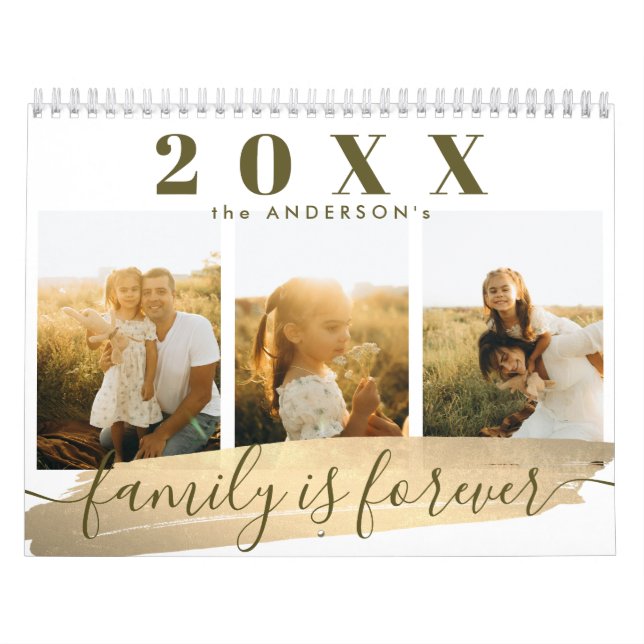 Familjefoto samling  kalender (Omslag)