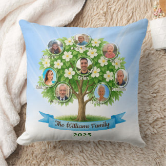 Familjefotoaritage Home Decor Comfort Kudde