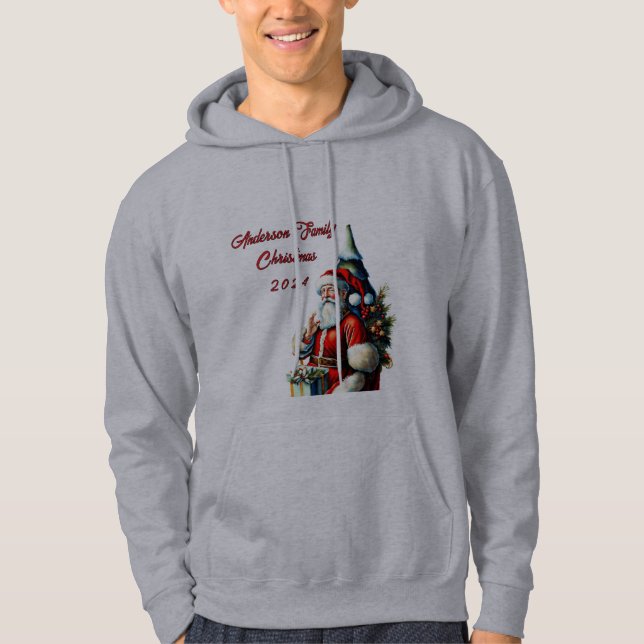 Familjefotojul Hoodie (Framsida)