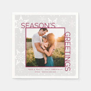 Familjefotojul Party Pappersservett