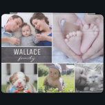 Familjefotokollage vit linjer-kritblock iPad skydd<br><div class="desc">Omvandla din tablett till ett galleri med dina mest uppskattade stunder med vårt "Cheryed Memories" Family Photo Collage Chalkboard iPad Smart Cover. Det här höljet är inte bara ett skyddat tillbehör, utan en personlig som visar dina favoritfamiljeminnen, vilket återspeglar den populära fotoanpassningstrenden i Zazzles mest sålda produkter. Det här Smart...</div>
