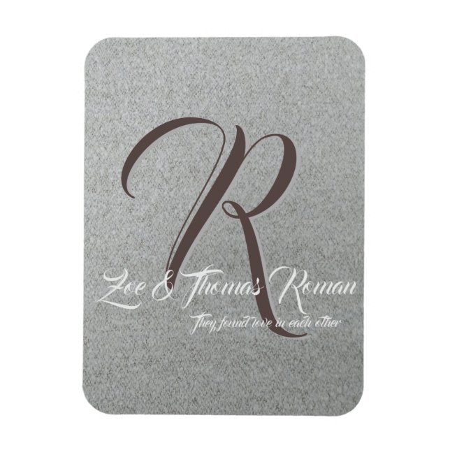 Familjefotomagnet för kylskåp magnet (Vertikal)