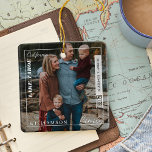 Familjefotomodern Editorial Travel Keepsaké Julgransprydnad Keramik<br><div class="desc">Har du ett speciellt resa, familj äventyr eller minnesvärt resmål som du har påbörjat? Vår minnesvärda familjefollresa är prydnad för ornament perfekt för att fånga speciella resa och visning det på träd för att alltid minnas. Modern och minimal design med fet typografi gör det möjligt för den minnesvärda familjen resa...</div>