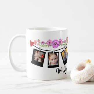 Familjefotomugg - Anpassad Personlig Gåva Kaffemugg