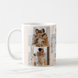 Familjefotosamling - 5 foton och Anpassningsbar Kaffemugg