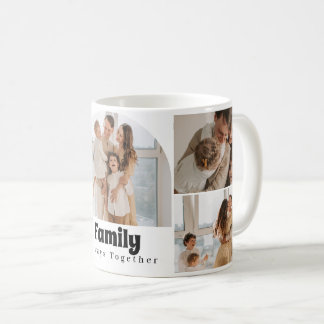 Familjefotosamling - 5 foton och Anpassningsbar Kaffemugg