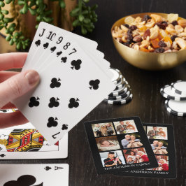Familjefotosamling - Välj Färg Casinokort