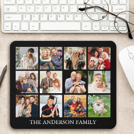 Familjefotosamling - Välj Färg Musmatta