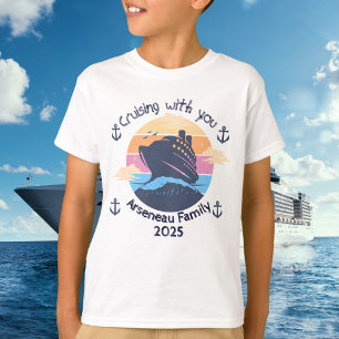 Familjefraket Blues KIDS Personalize T Shirt