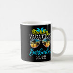 Familjefraktionshindret för Vacay Squad Group Resa Kaffemugg<br><div class="desc">FamiljeVacation Barbados 2025,  familjetorgrafik i Resa 2025</div>