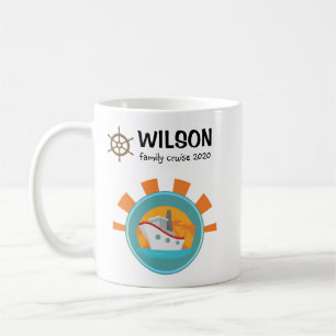 Familjefyren Vacation Travel Keepsaké Kaffemugg