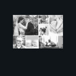 Familjegallerikollage Black and White Photos Canvastryck<br><div class="desc">Jag stirrade på en ren mur hemma och drömmer om att göra en gallerimur. Tanken på att vi måste få olika stora behållor i bild ramar för att hindra mig från att gå vidare med flyttan. Har ni samma fråga? Som ett alternativ för oss har jag skapat den här arbetsytan...</div>