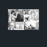 Familjegallerikollage Black and White Photos Canvastryck<br><div class="desc">Jag stirrade på en ren mur hemma och drömmer om att göra en gallerimur. Tanken på att vi måste få olika stora behållor i bild ramar för att hindra mig från att gå vidare med flyttan. Har ni samma fråga? Som ett alternativ för oss har jag skapat den här arbetsytan...</div>