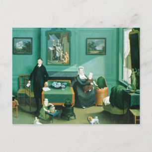 Familjegrupp, 1810 vykort