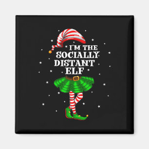 Familjegrupp I är den socialt avlägsna Elf Christm Magnet