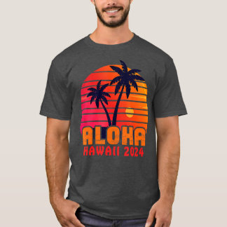 Familjegruppen Aloha Hawaii för sommarsemestermatc T Shirt