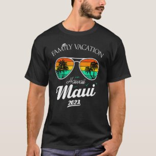 Familjegruppen Aloha Maui Family Vacation Hawaii H T Shirt