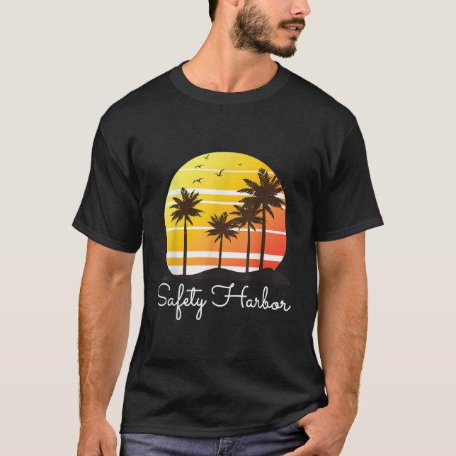 Familjegruppen "Safety Harbour Florida Vacation Be T Shirt (Framsida)
