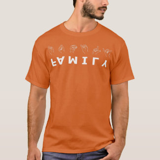familjehandssymbol t shirt