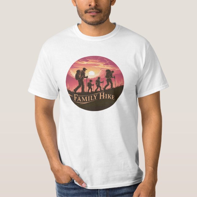 Familjehike T Shirt (Framsida)