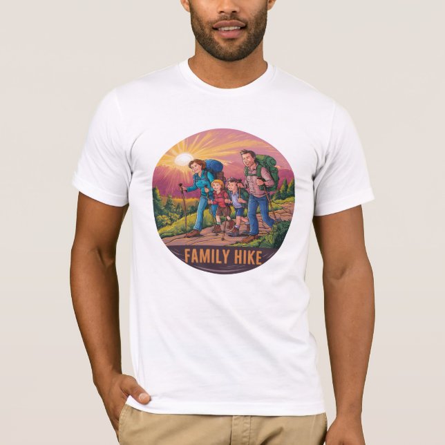 Familjehike T Shirt (Framsida)