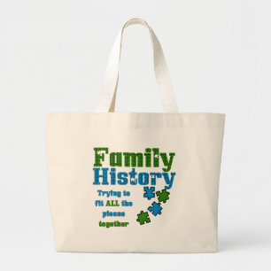 Familjehistorikpussel Jumbo Tygkasse