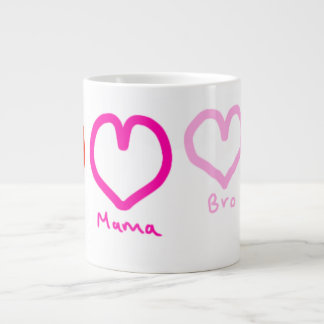 Familjehjärtan Mugg Jumbo Mugg