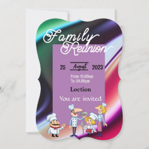 Familjeinbjudan Inbjudningar