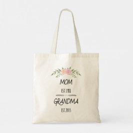 Familjeinrättning för mamma & Grandma Anpassningsb Tygkasse