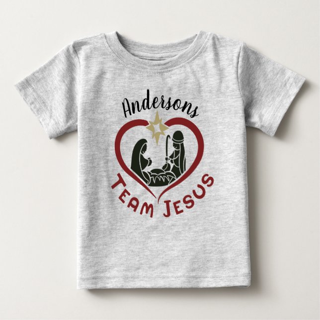 Familjejeskapets scenlag Jesus T Shirt (Framsida)