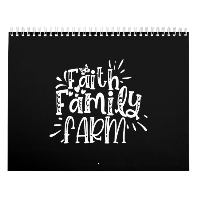 familjejordbruk kalender (Omslag)