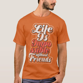 Familjejpojken Friends Kärlek T Shirt