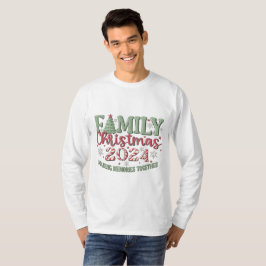 Familjejul 2024 Pappa T Shirt