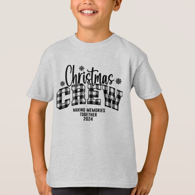 Familjejul 2024 Personlig T-Shirt (Framsida)