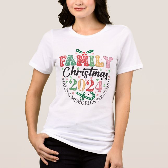 Familjejul 2024 t shirt (Framsida)