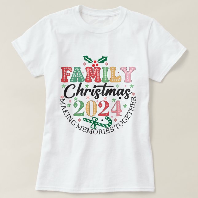 Familjejul 2024 t shirt (Design framsida)
