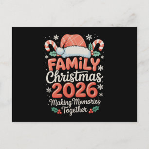 Familjejul 2026 Skapar Minnen Tillsammans Helg Vykort