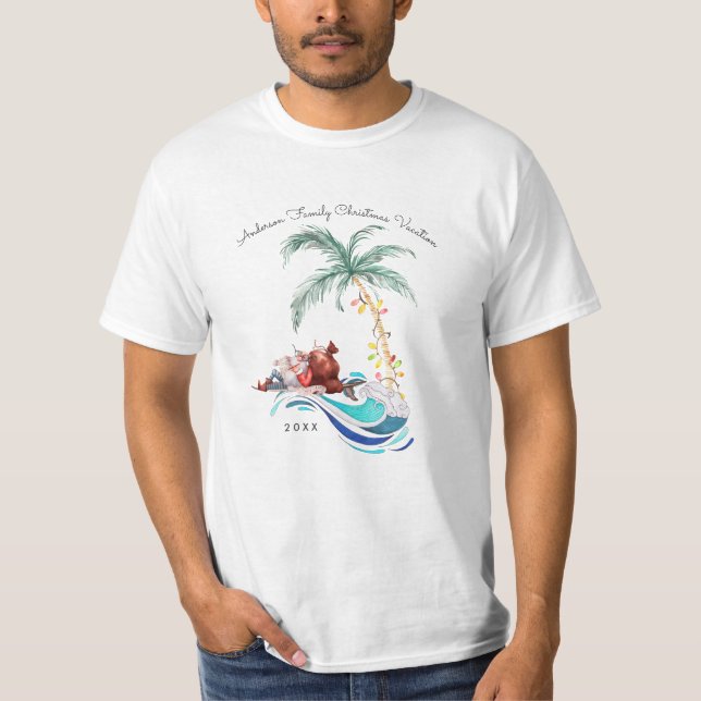 Familjejul T-Shirt | Mele Kalikimaka (Framsida)