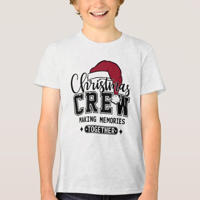 Familjejulbesättning T Shirt (Framsida)