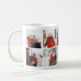 Familjejuleminnen Photo Collage Mugg