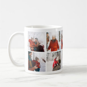 Familjejuleminnen Photo Collage Mugg