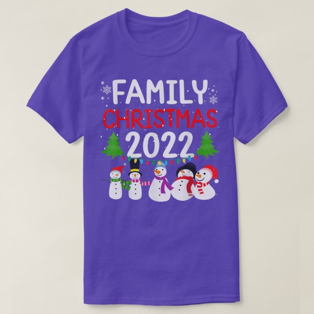 Familjejulen 2022, jultomtens familj P T Shirt (Design framsida)