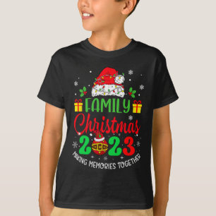 Familjejulen 2023 Matchande Squad Team Santa Xm T Shirt