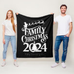 Familjejulen 2024-minnen - tillsammans matchande fleecefilt<br><div class="desc">Familjejulen 2024-minnen - tillsammans matchande</div>
