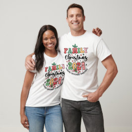 Familjejulen 2024 Skapar jultomten T Shirt