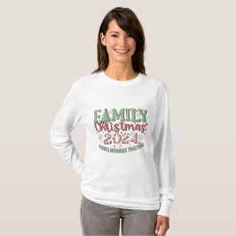 Familjejulen 2024 Skapar minnen T Shirt