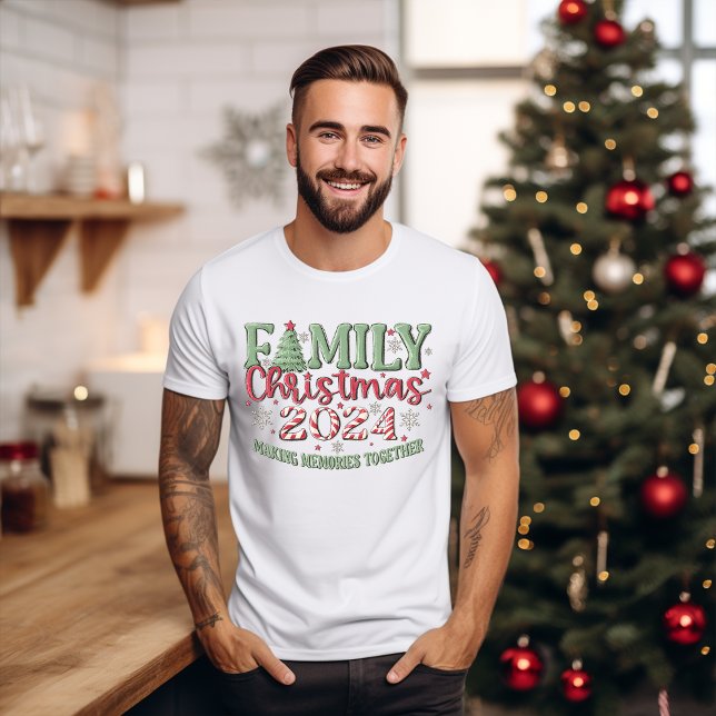 Familjejulen 2024 Skapar minnen T-Shirt (Skapare uppladdad)