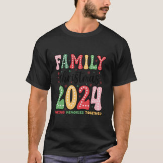 Familjejulen 2024 Vacation Julafton Squad Santa T Shirt